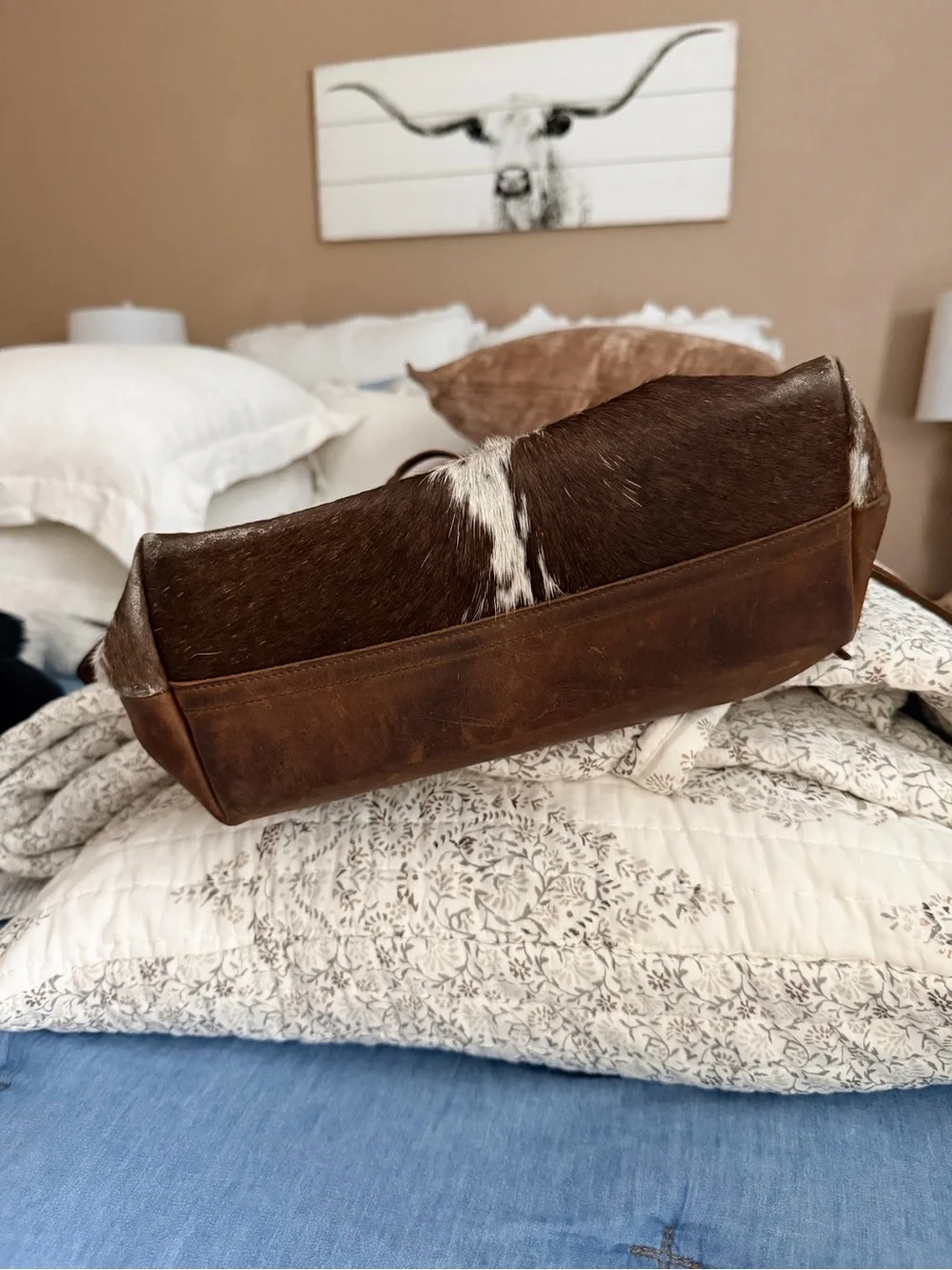 Gypsy Belt Co - Cowhide and Leather Nikki Purse